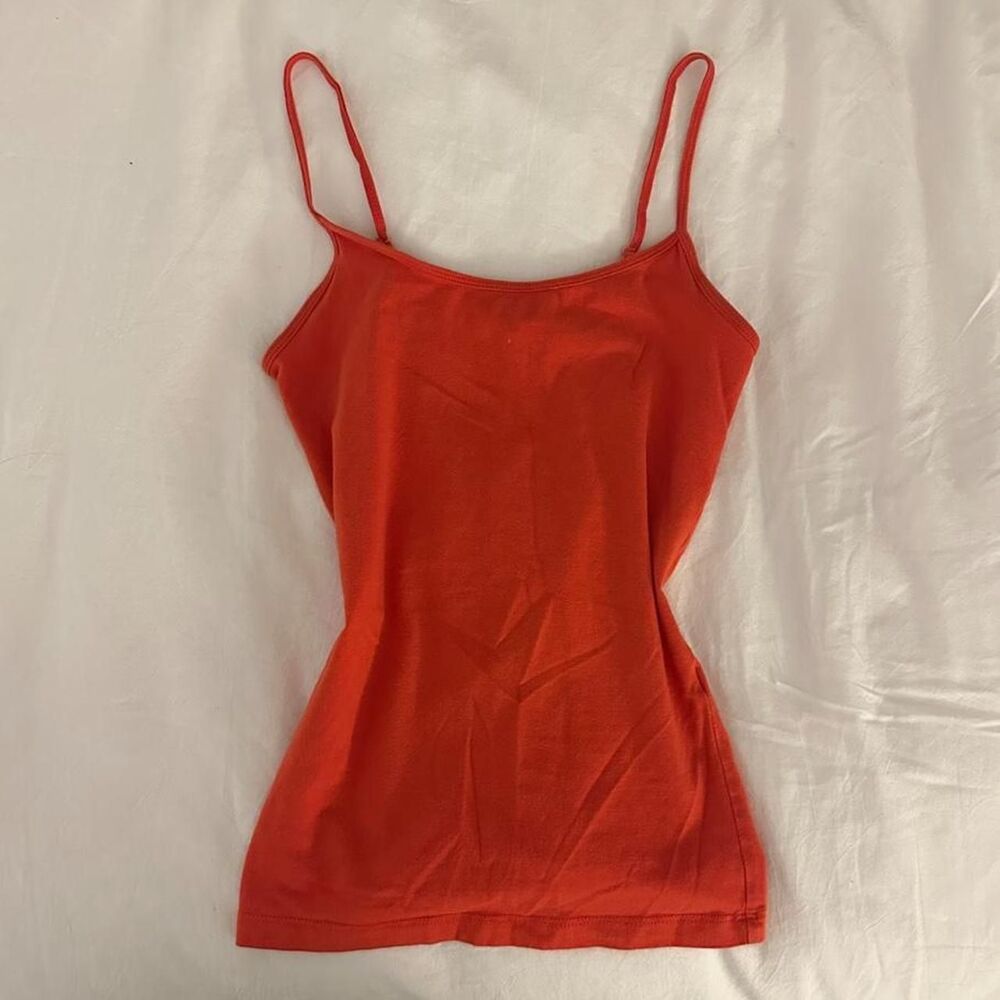 Forever21 Women's Orange Tank Top